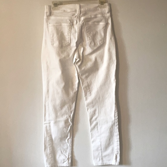 Talbots white jeans | size 4 | Theblondepeach - Picture 4 of 4